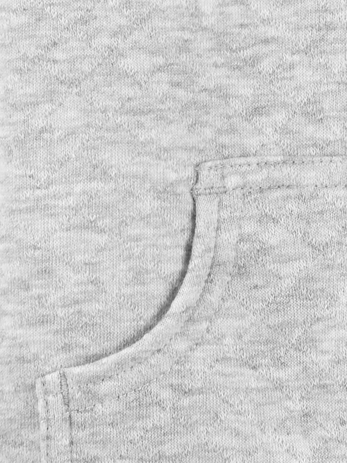 Baby Hooded Sweater Jacket with Sherpa Lining