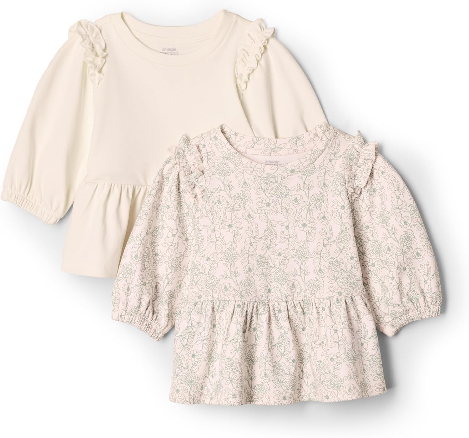 Baby-Girls 3/4 Sleeve Knit Top