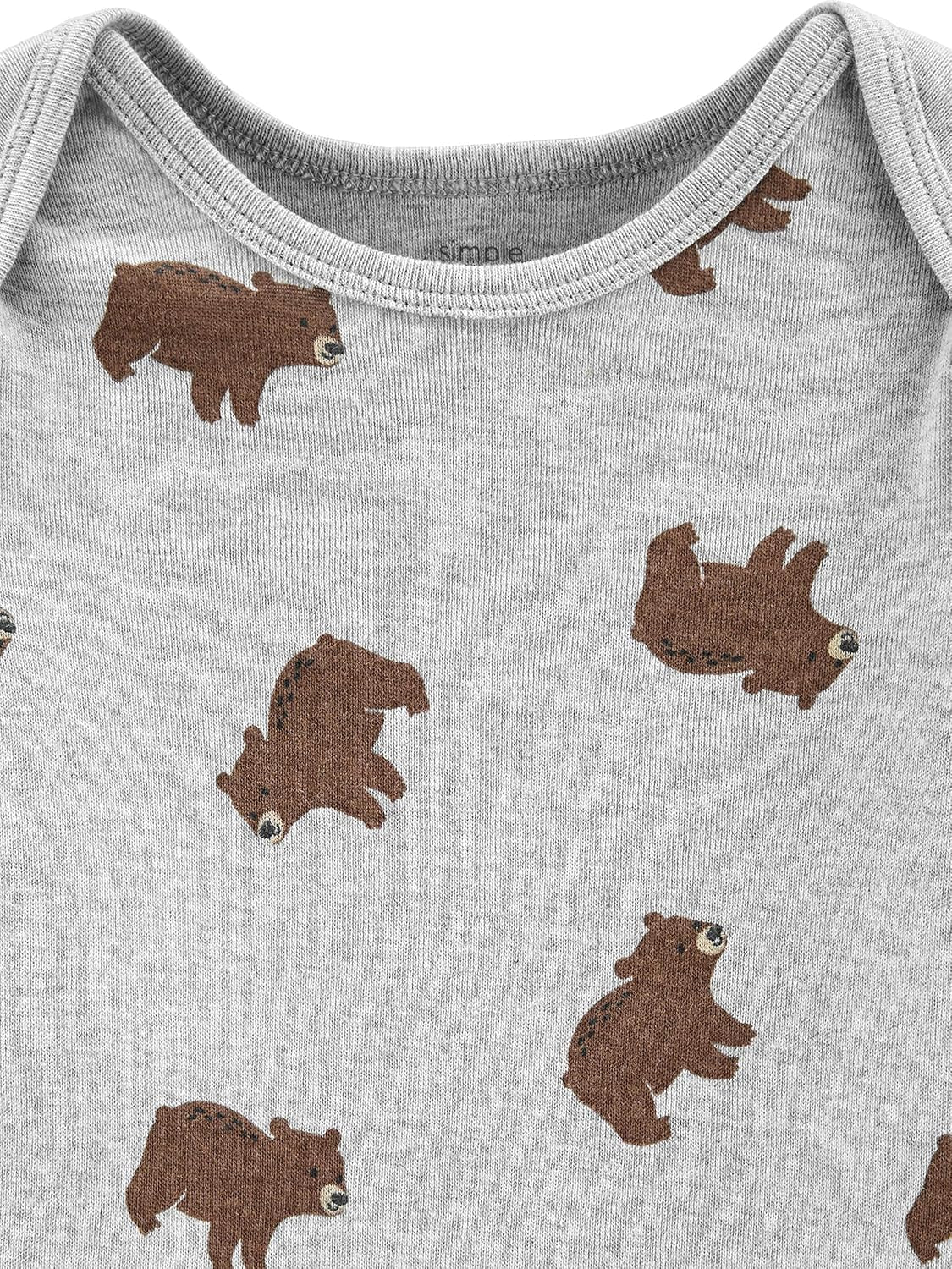 Unisex-Baby 3-Pack Neutral Cotton Sleeper Gown