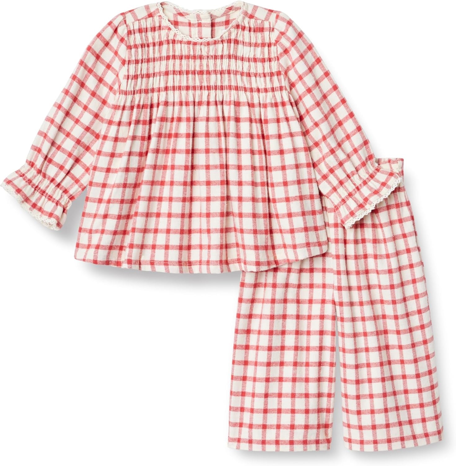 X Sofia Grainge Toddlers and Baby Girls' Long Sleeve Flannel Set