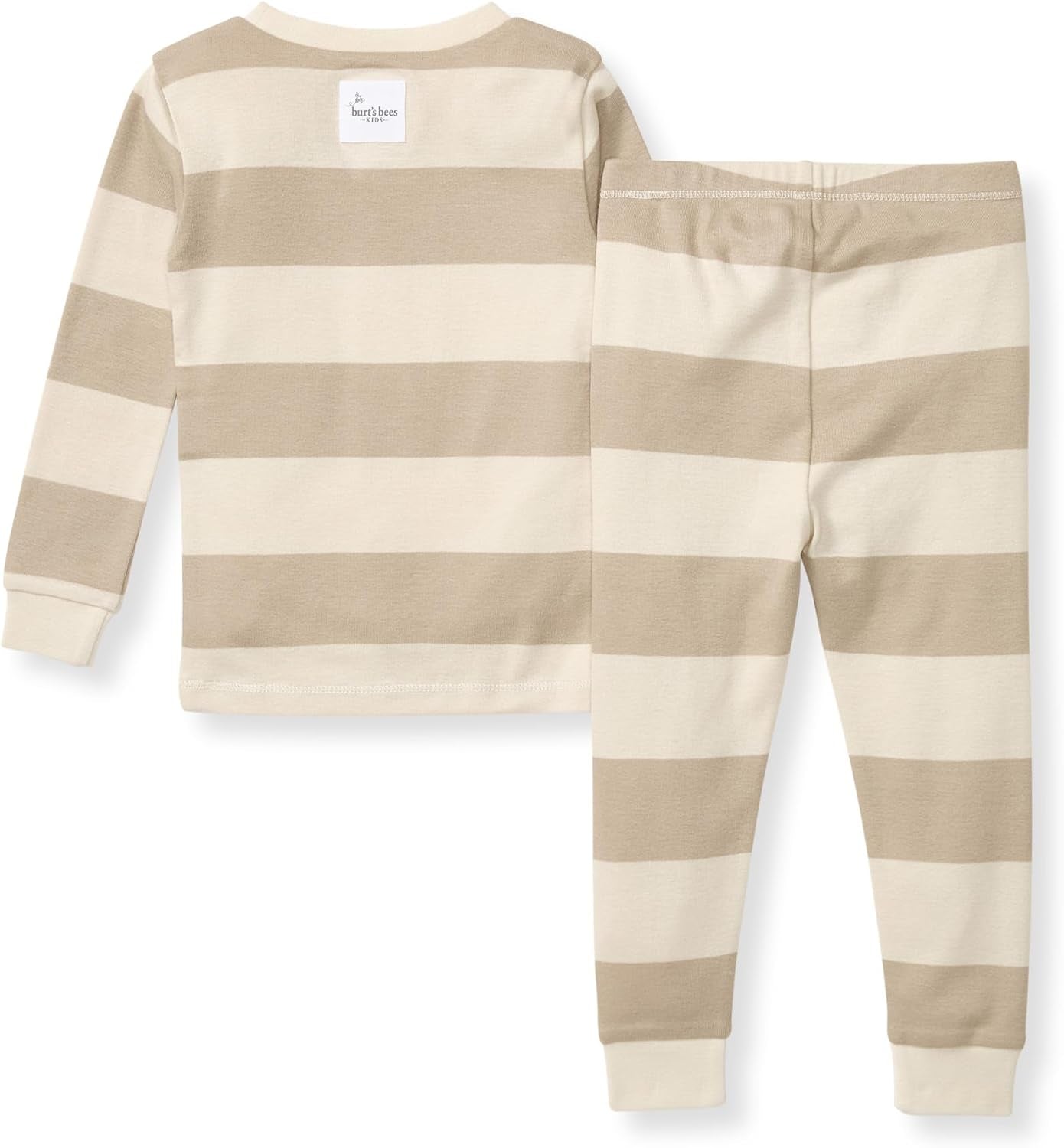 Boys' 2-Piece Long Sleeve Tee and Pants Organic Cotton Pajama Set