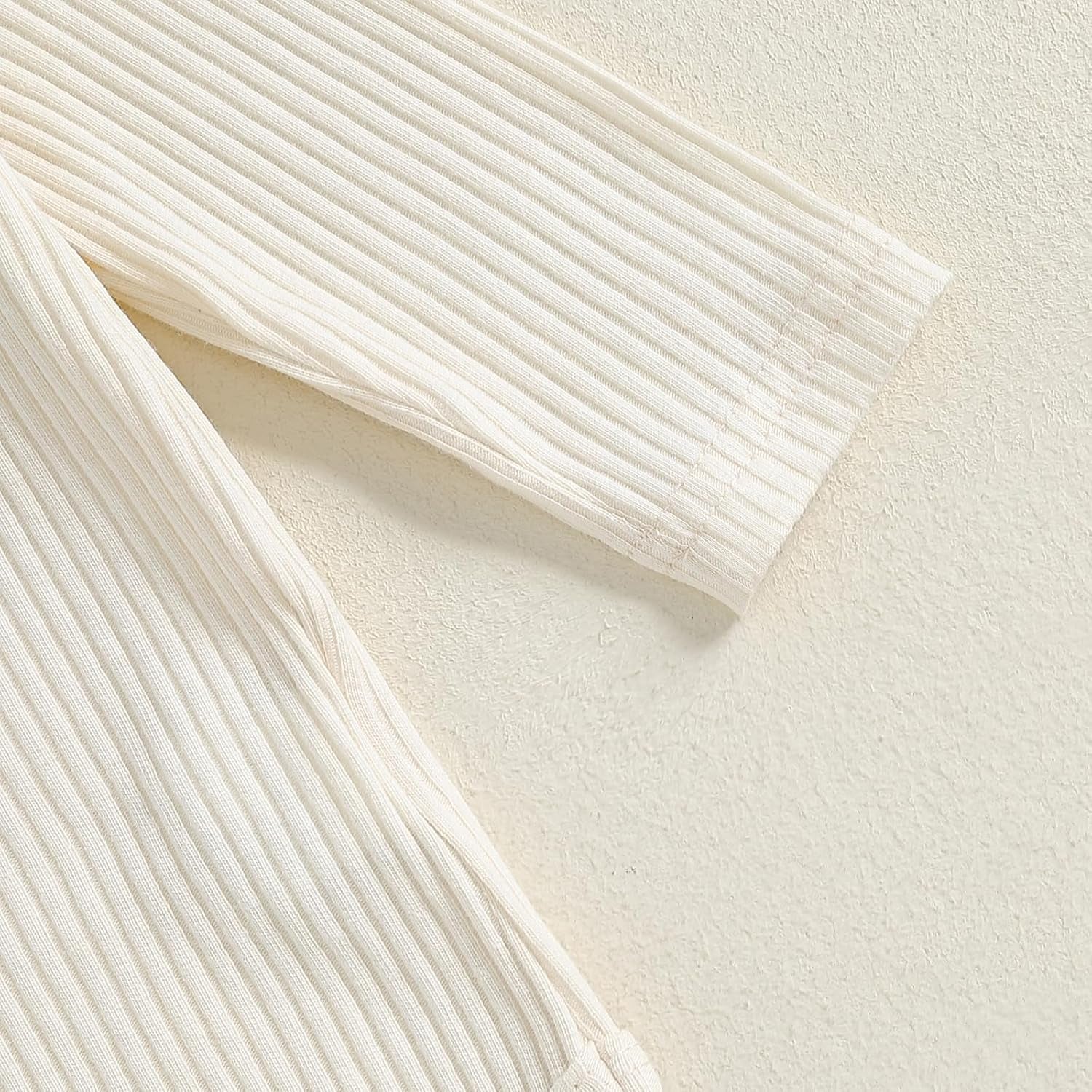 Baby Boy Clothes 3 6 12 18 Months Ribbed Knitted Long Sleeve Romper and Pants Sets Newborn Fall Splicing Color Outfits