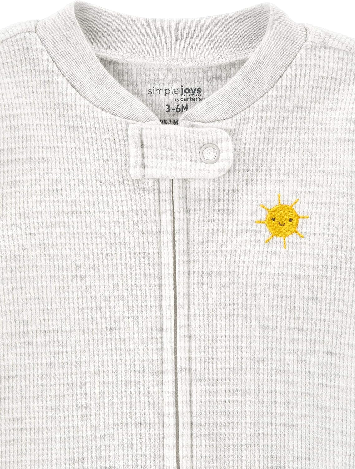 Unisex-Baby 2-Way Zip Thermal Footed Sleep and Play, Pack of 2