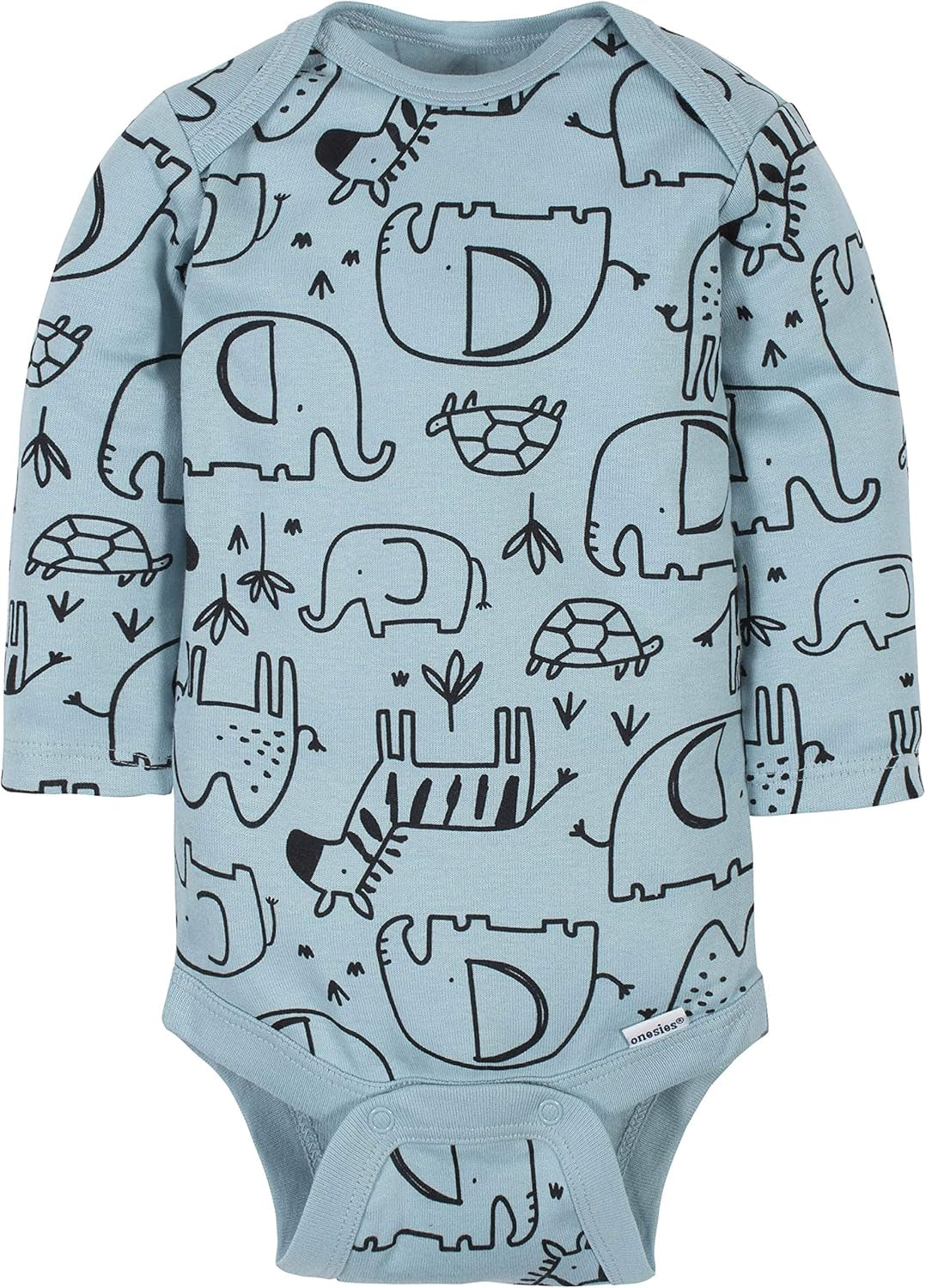 Baby Boys 6-Pack Long-Sleeve Onesies Bodysuit