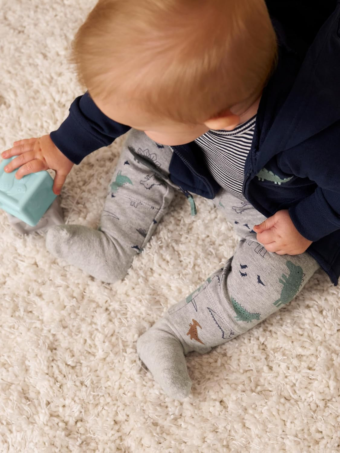 Baby-Boys 4-Piece Jacket, Pant, and Bodysuit Set