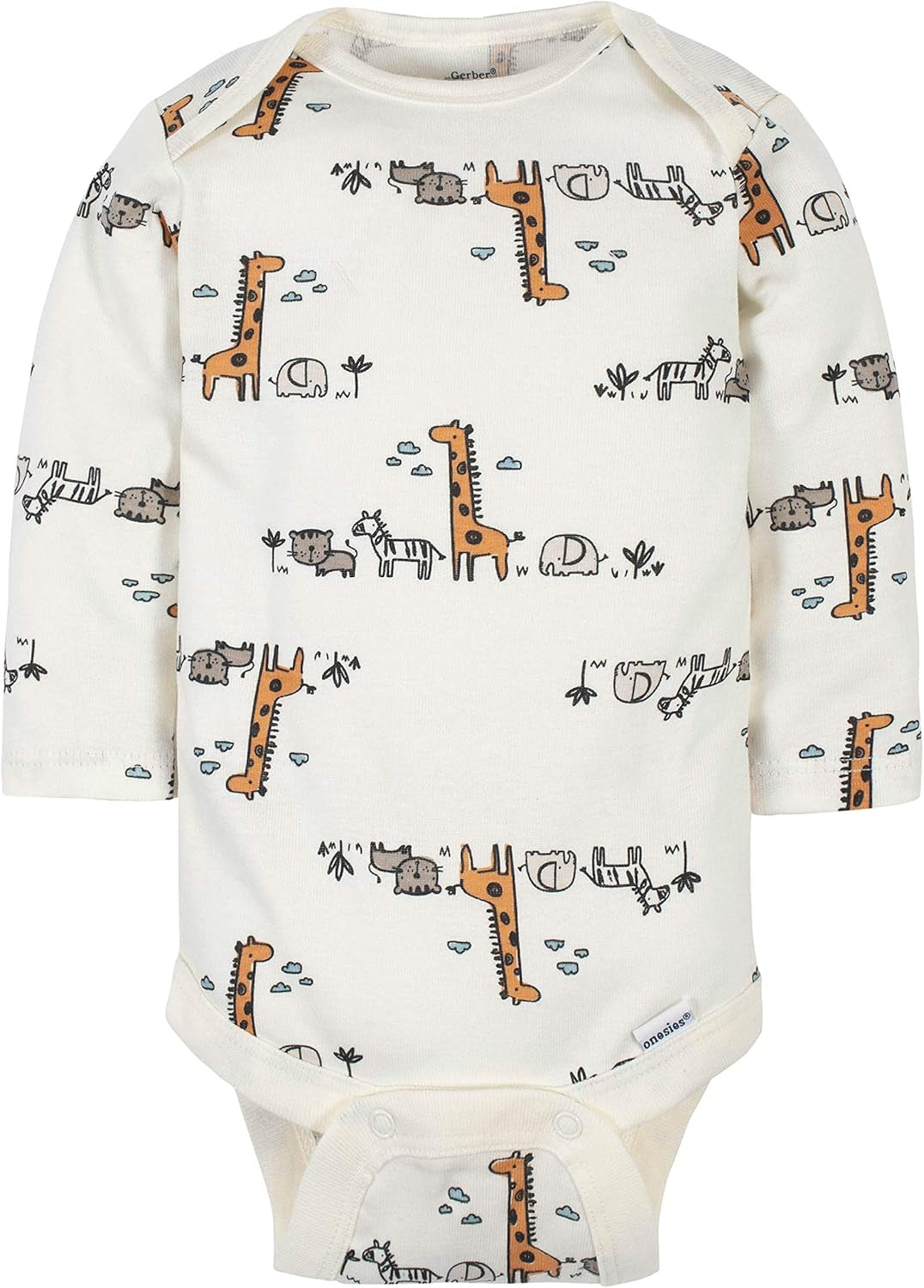 Baby Boys 6-Pack Long-Sleeve Onesies Bodysuit