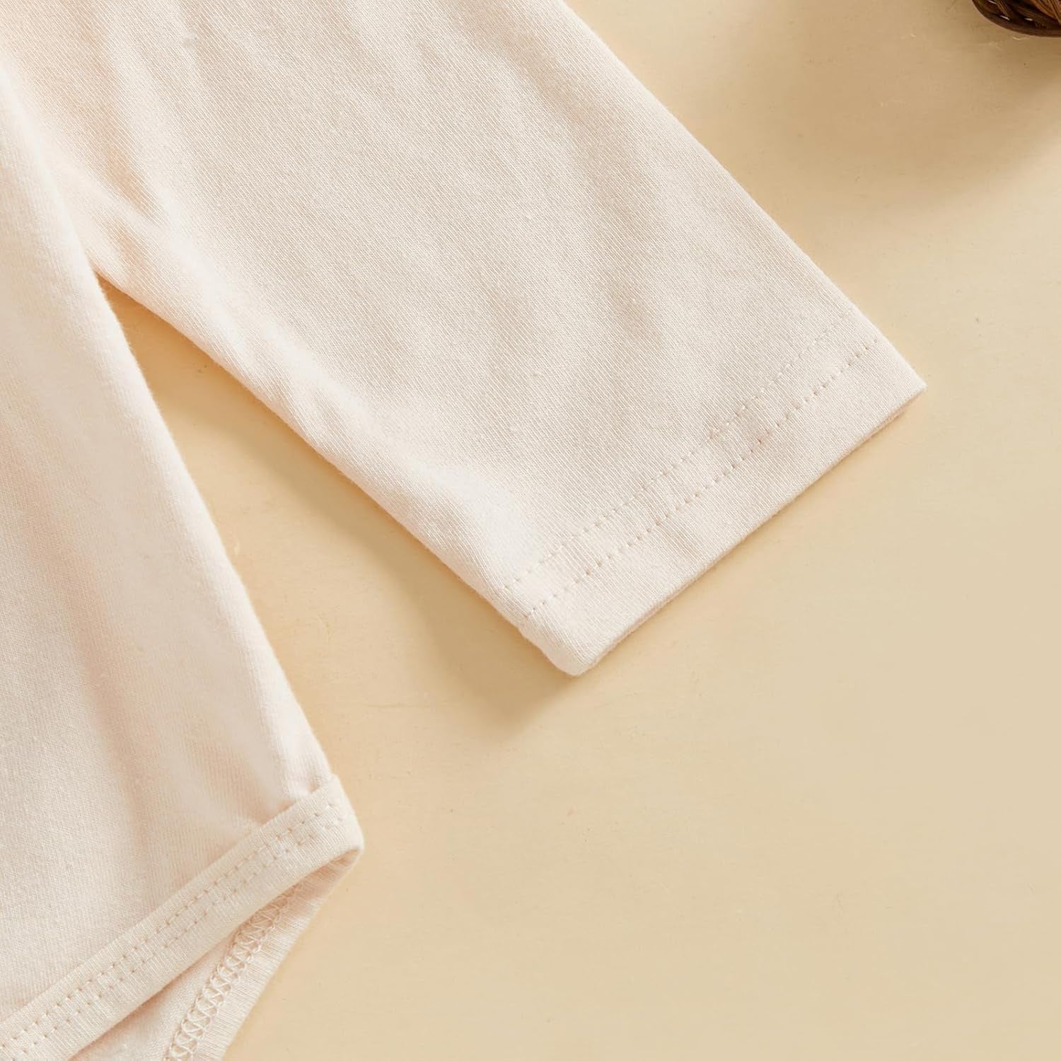 Newborn Baby Boy Clothes Hunting Long Sleeve Romper Shirt Tops Pants Fall Winter Outfits Hat Set