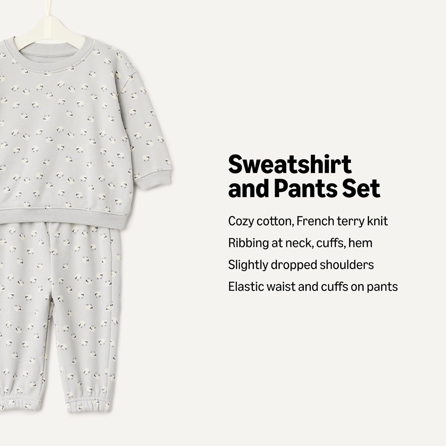 X Sofia Grainge Toddlers and Baby Boys' Sweatshirt and Sweatpant Set