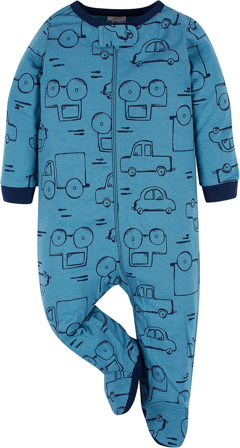 Baby-Boys 4-Pack Sleep 'N Play Footies