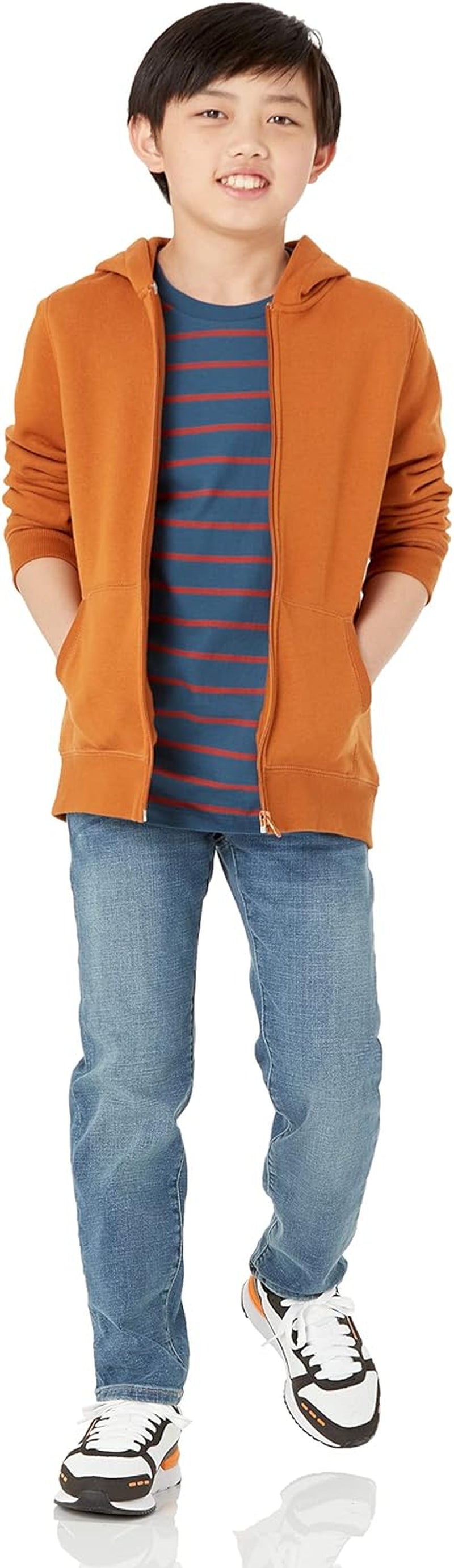 Hoodies - Boys' Zip-Up Sweatshirt