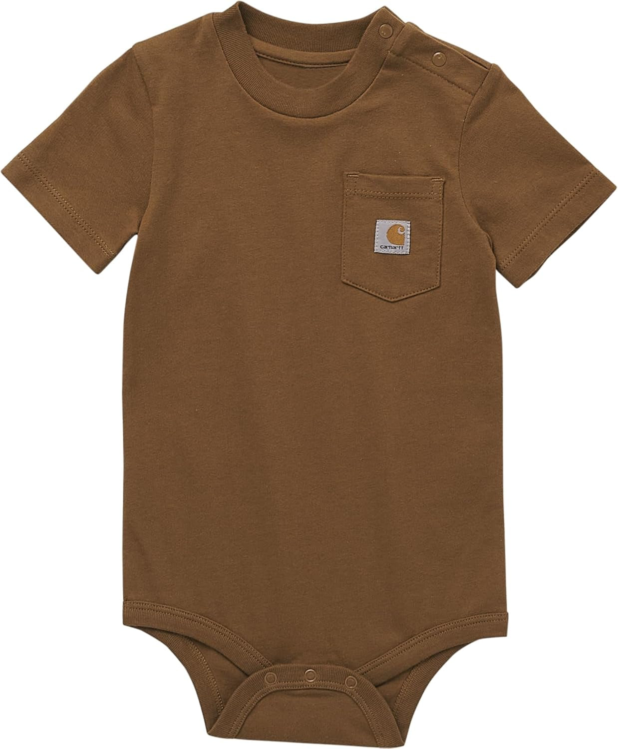 Unisex Baby, Short-Sleeve Bodysuit Pocket T-Shirt
