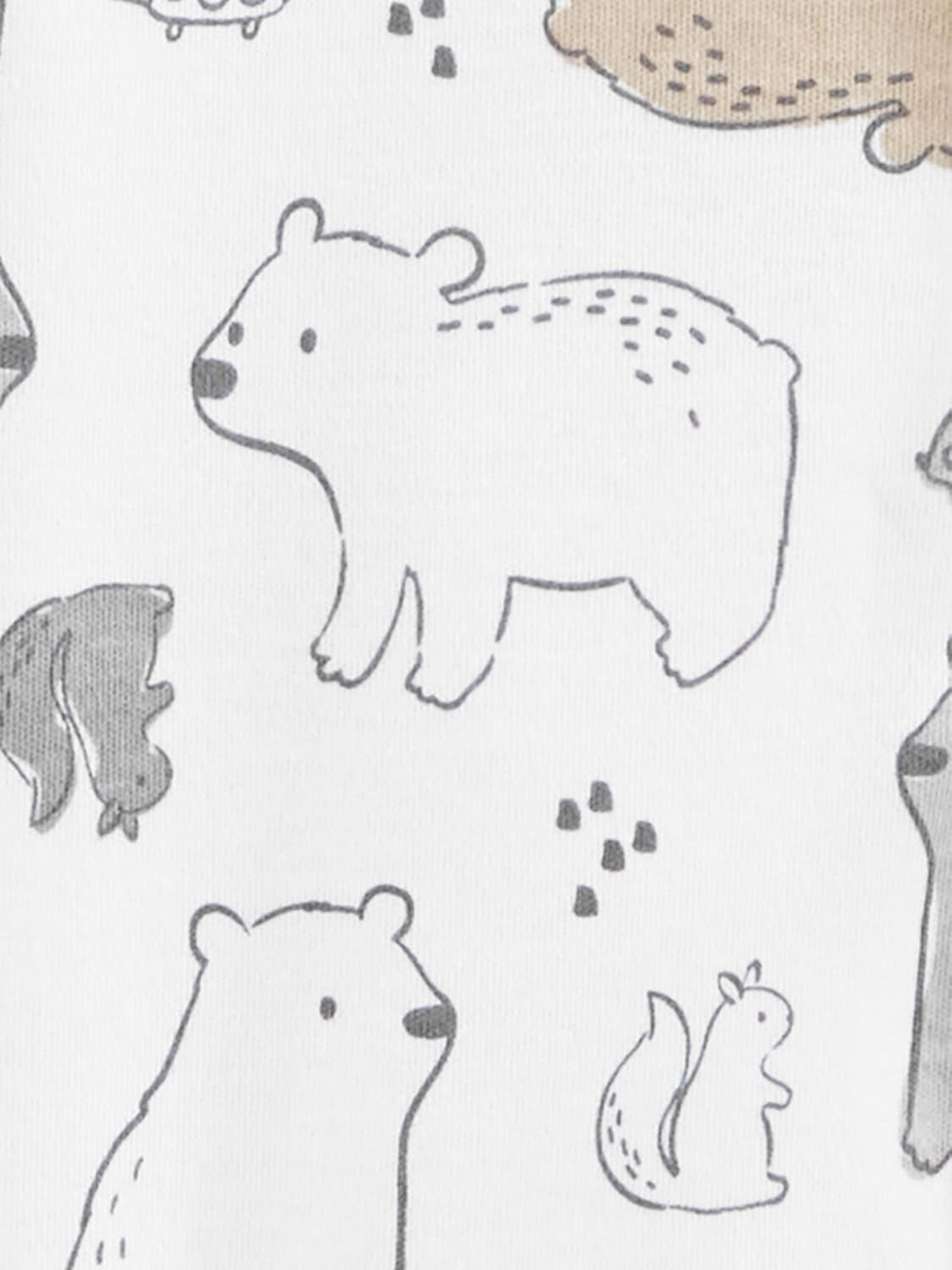 Unisex-Baby Neutral 2-Pack Cotton Footed Sleep and Play