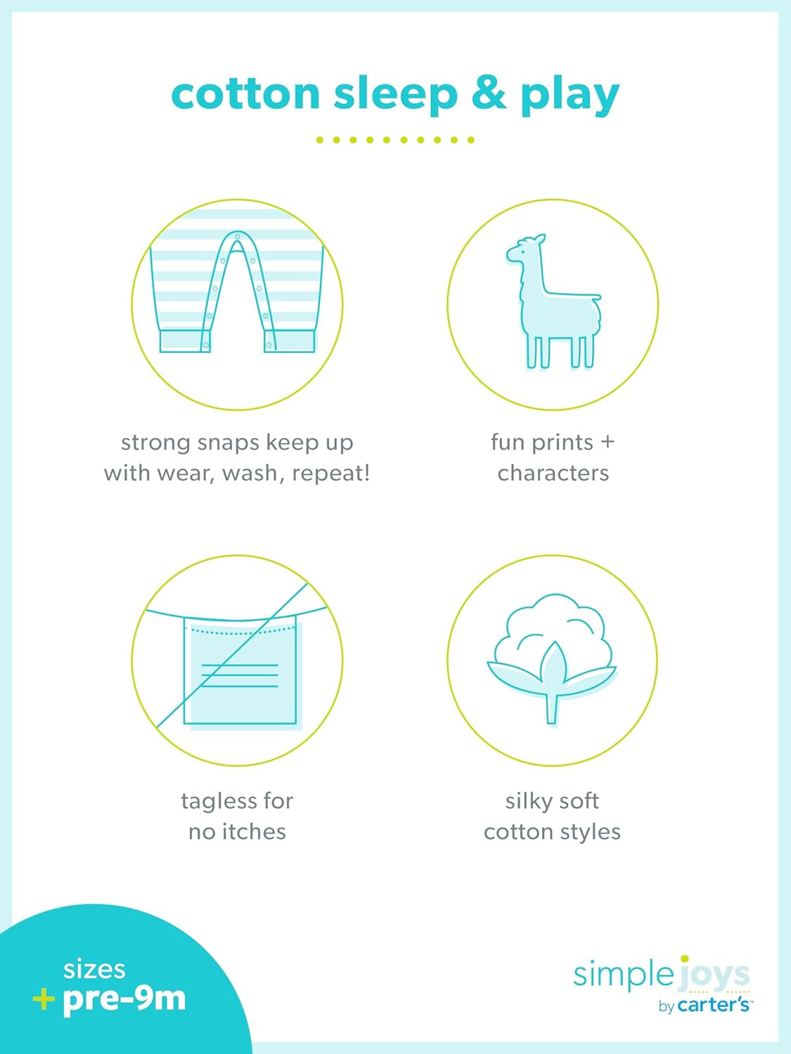 3-Pack Sleep and Play