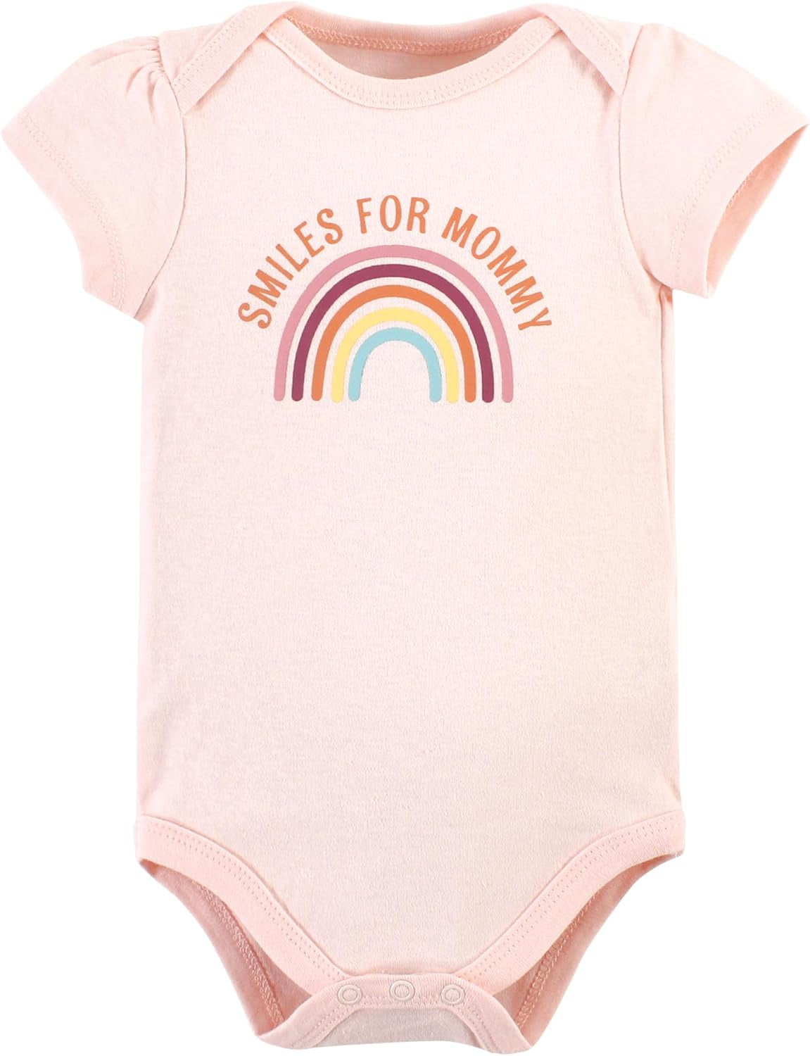 Cotton Short Sleeve Bodysuits, 3 Pack Shirt