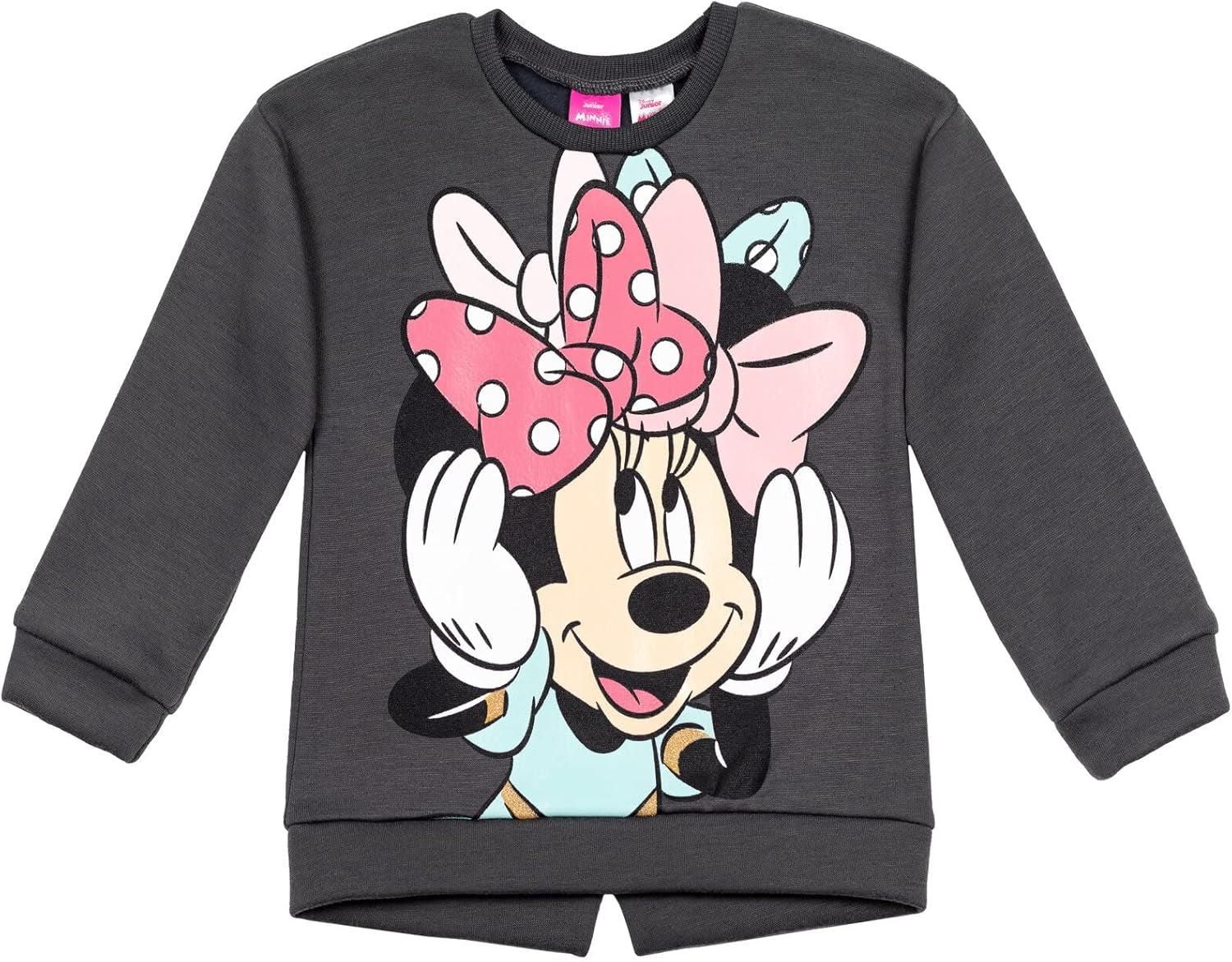 Minnie Mouse Fleece Sweatshirt and Pants Outfit Set Newborn to Big Kid Sizes (Newborn - 14-16)