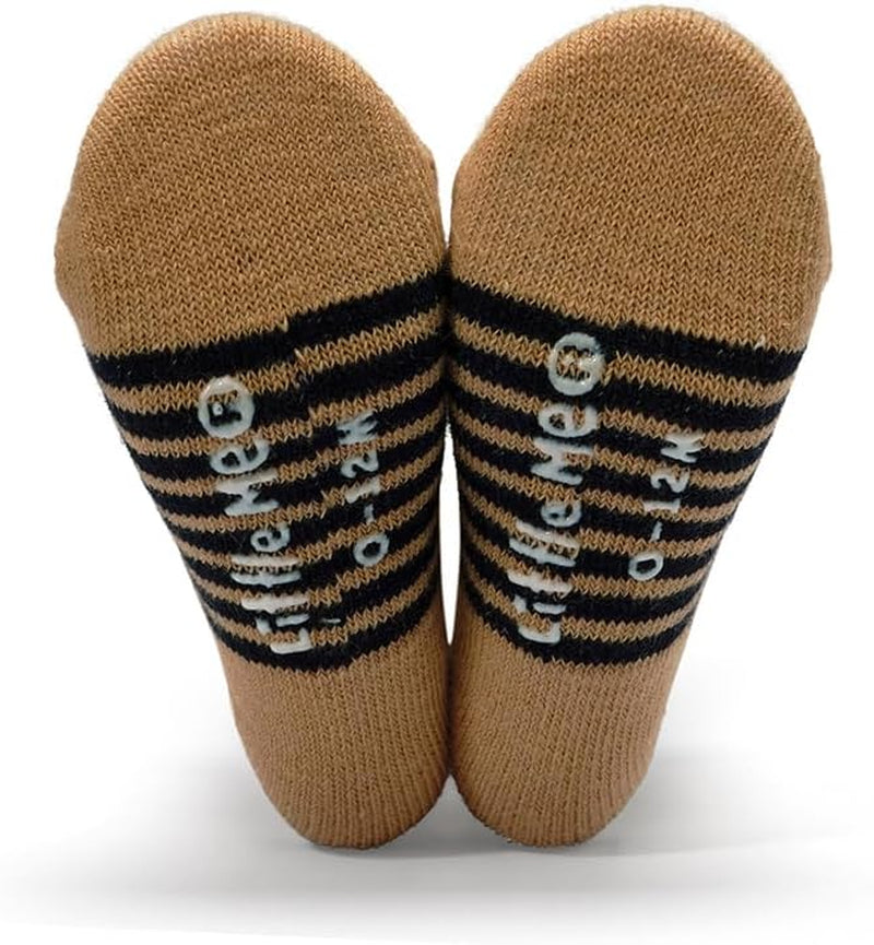 8-Pack Baby Socks, Animal Charter Themed, 0-12 Months