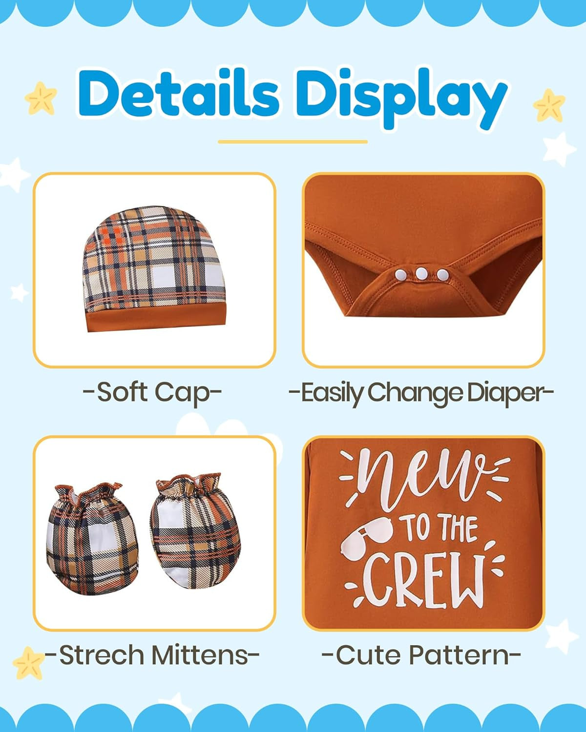 Newborn Baby Boy Girl Clothes Unisex Preemie Infant Must Have Pants Set Outfits 0-18 Months 20 Pcs Essentials Gift