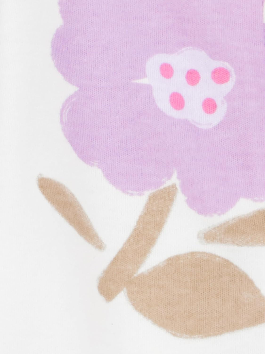 Baby Girls' Cotton Footed Sleep and Play, Pack of 2