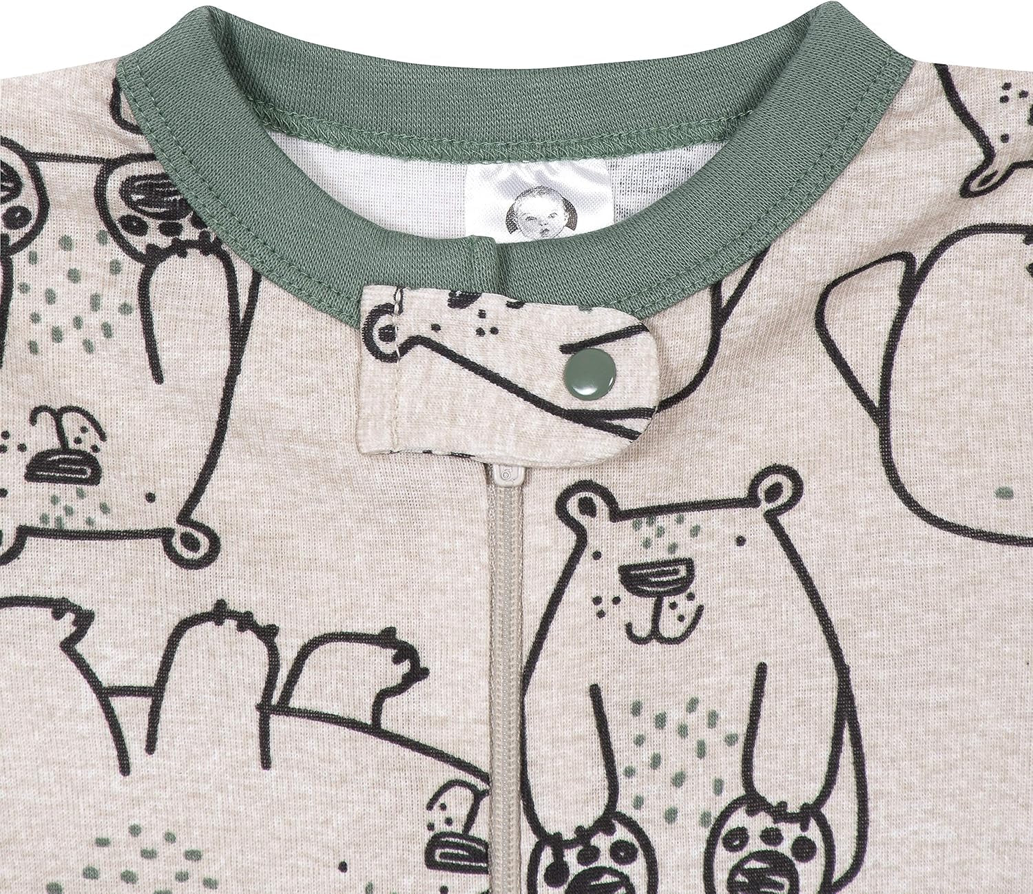 Baby-Boys Baby-Boys 4-Pack Footed Pajamas