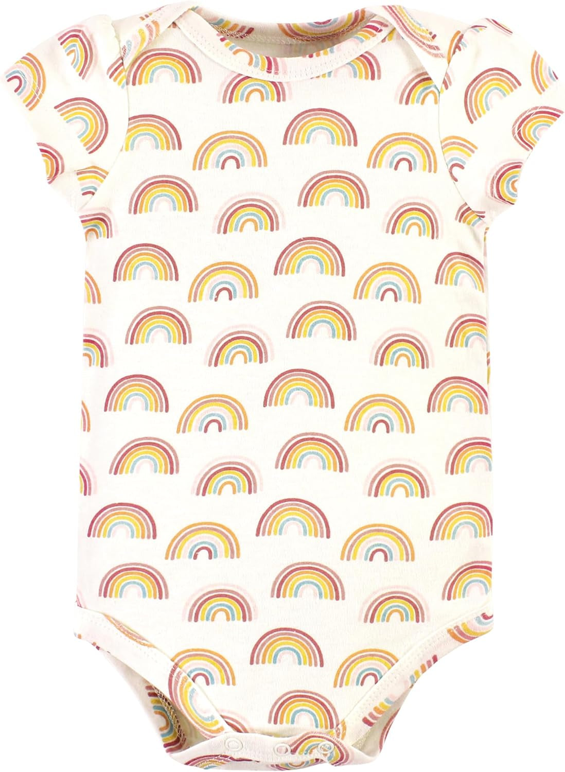 Cotton Short Sleeve Bodysuits, 3 Pack Shirt