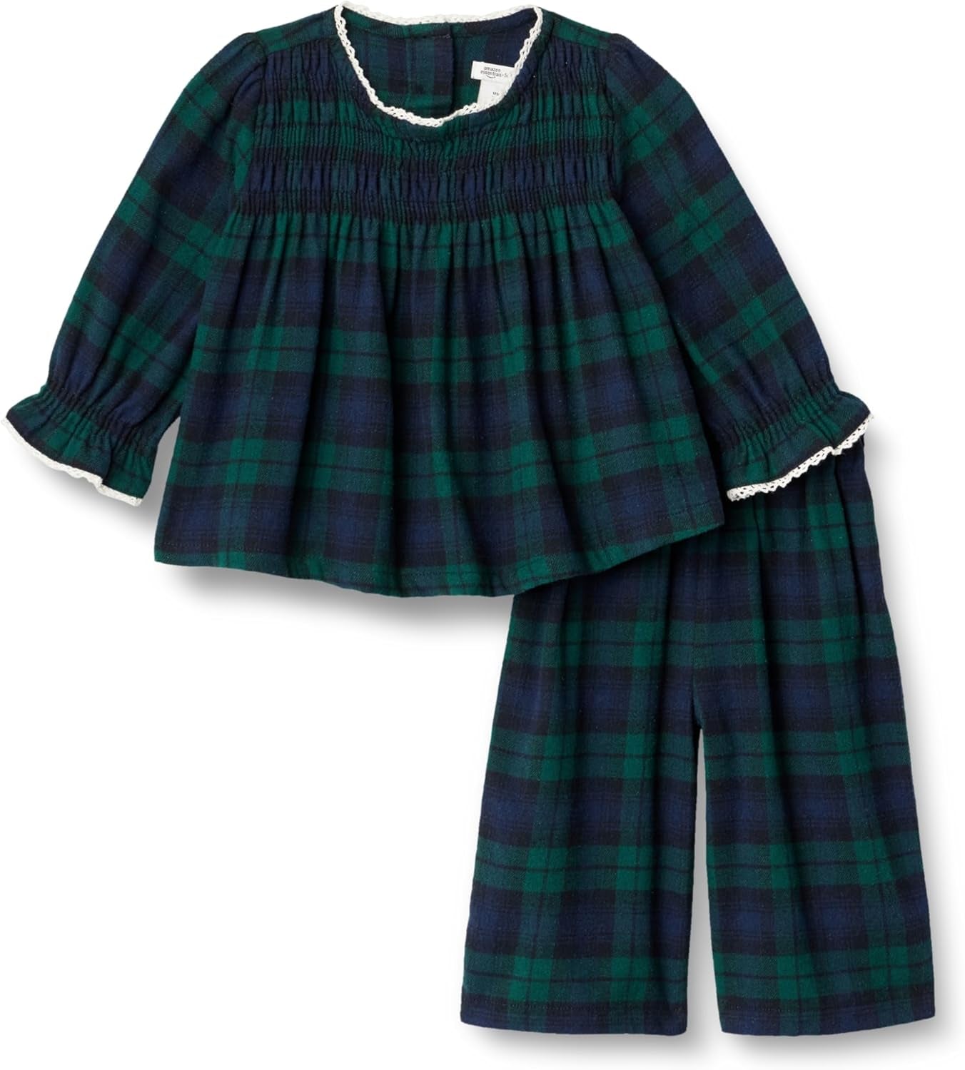 X Sofia Grainge Toddlers and Baby Girls' Long Sleeve Flannel Set