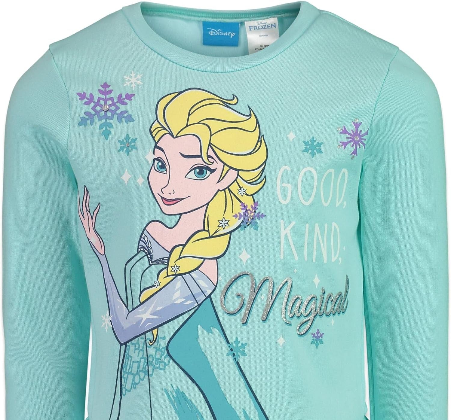 Frozen Princess Anna Elsa Baby Girls Sweatshirt and Leggings Outfit Set Infant to Big Kid
