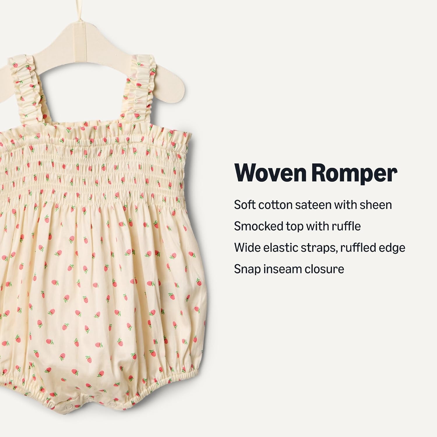 X Sofia Grainge Baby Girls' Woven Sleeveless Romper