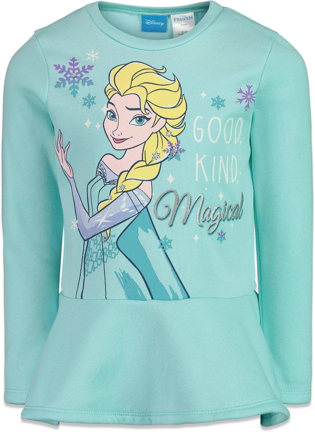 Frozen Princess Anna Elsa Baby Girls Sweatshirt and Leggings Outfit Set Infant to Big Kid