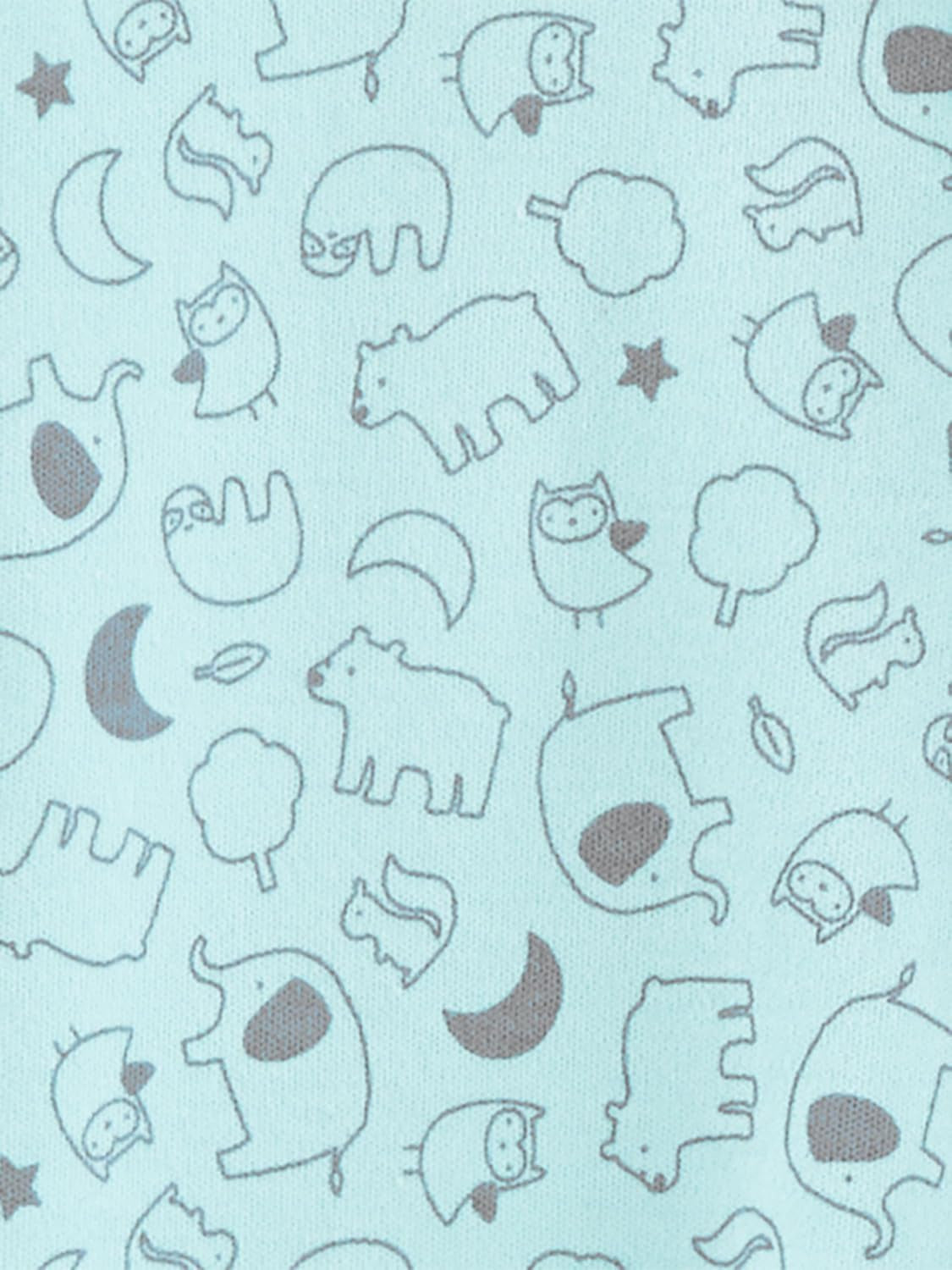 Unisex-Baby Neutral 2-Pack Cotton Footed Sleep and Play