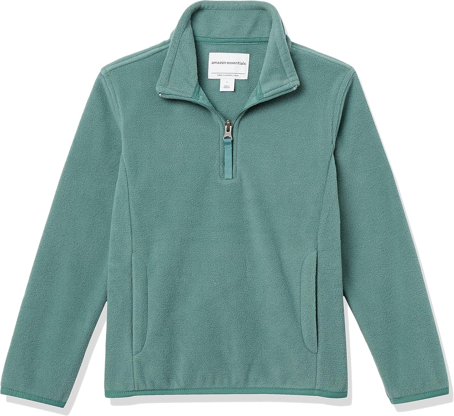 Girls and Toddlers' Quarter-Zip Polar Fleece Jacket