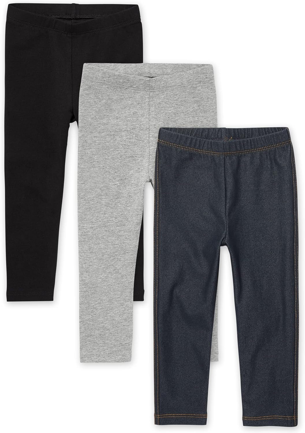 Baby-Girls and Toddler Leggings 3-Pack