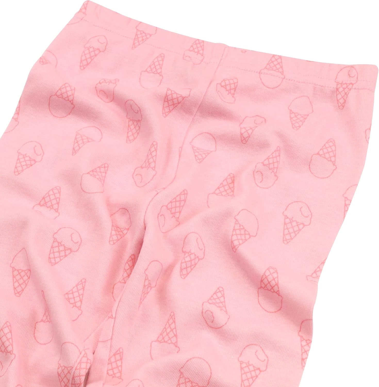 Girls 4-Piece Snug-Fit Cotton Pajama Set, Soft & Cute for Kids