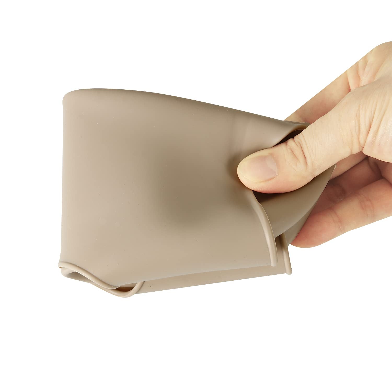 Set of 3 Silicone Baby Bibs Waterproof, Soft, Unisex, 10-72 Months (Brown/Blue/Green)