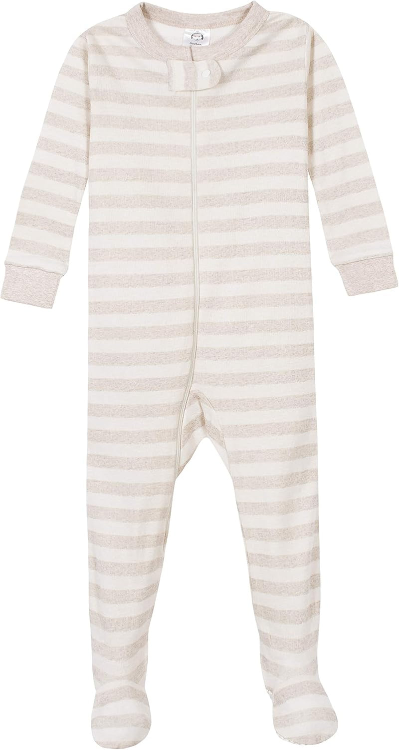 Baby-Boys Baby-Boys 4-Pack Footed Pajamas