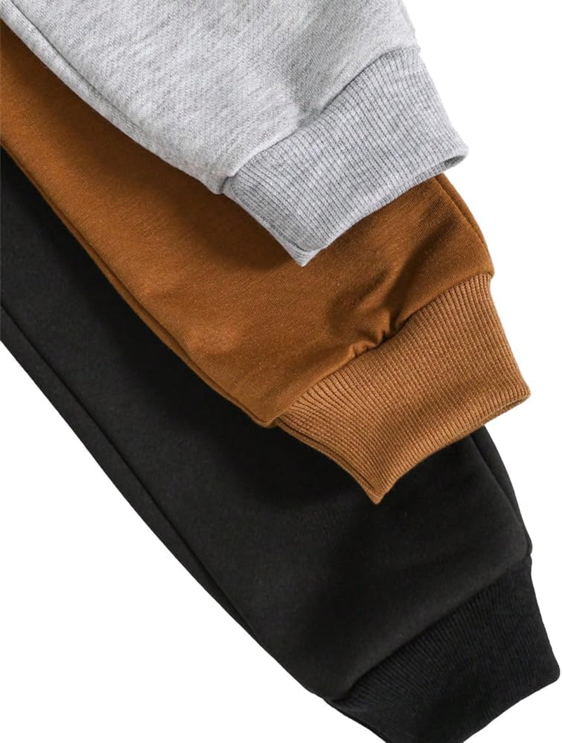 Toddler Boy Pants - 3 Pack Sweatpants - Dinosaur Graphic Print Toddler Jogger Pants Size 3T 4T 5T 6T 7T