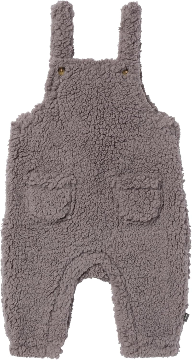 Unisex-Baby 2-Piece Microplush Overall Set