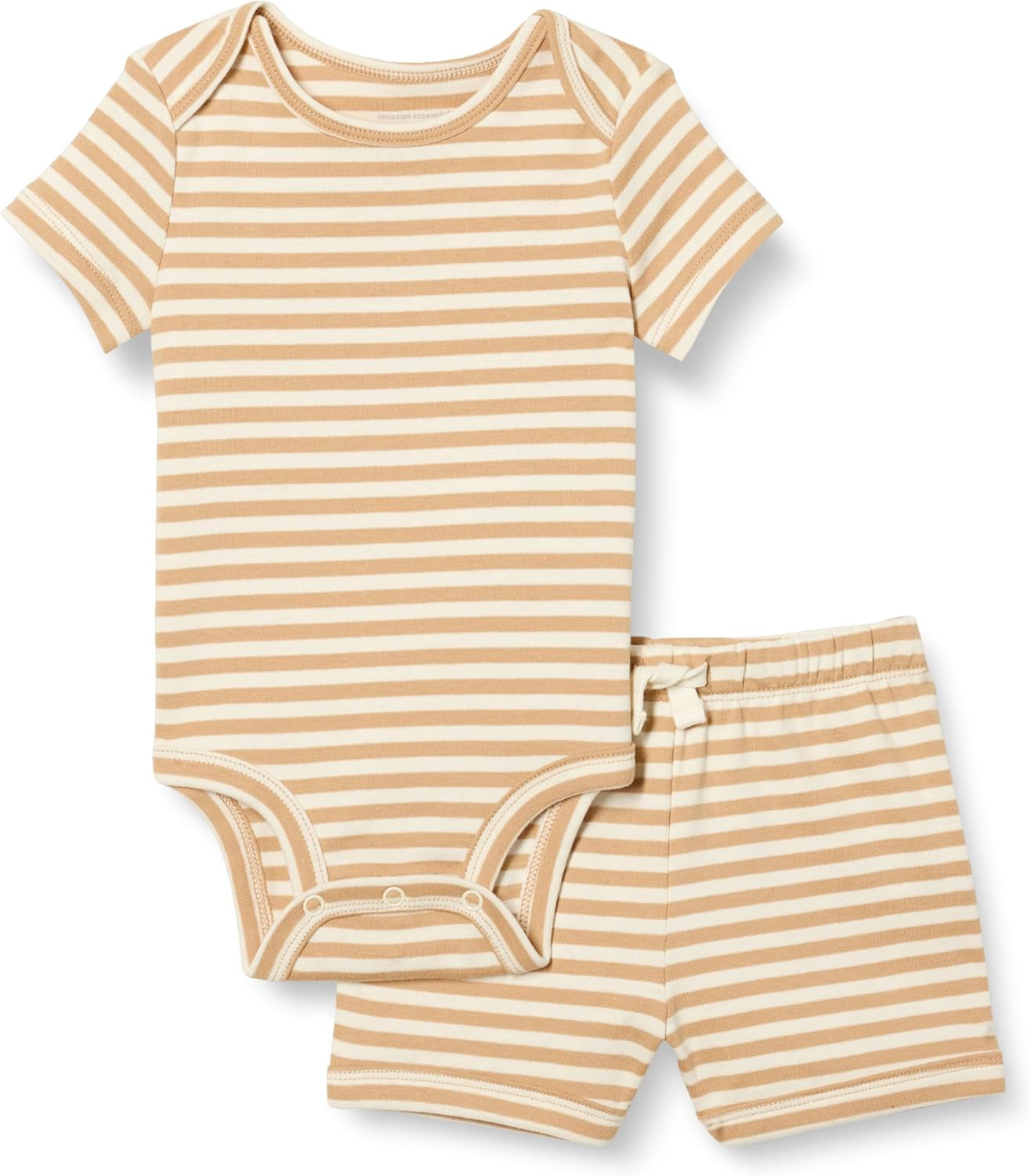 Unisex-Baby Bodysuit and Short Set