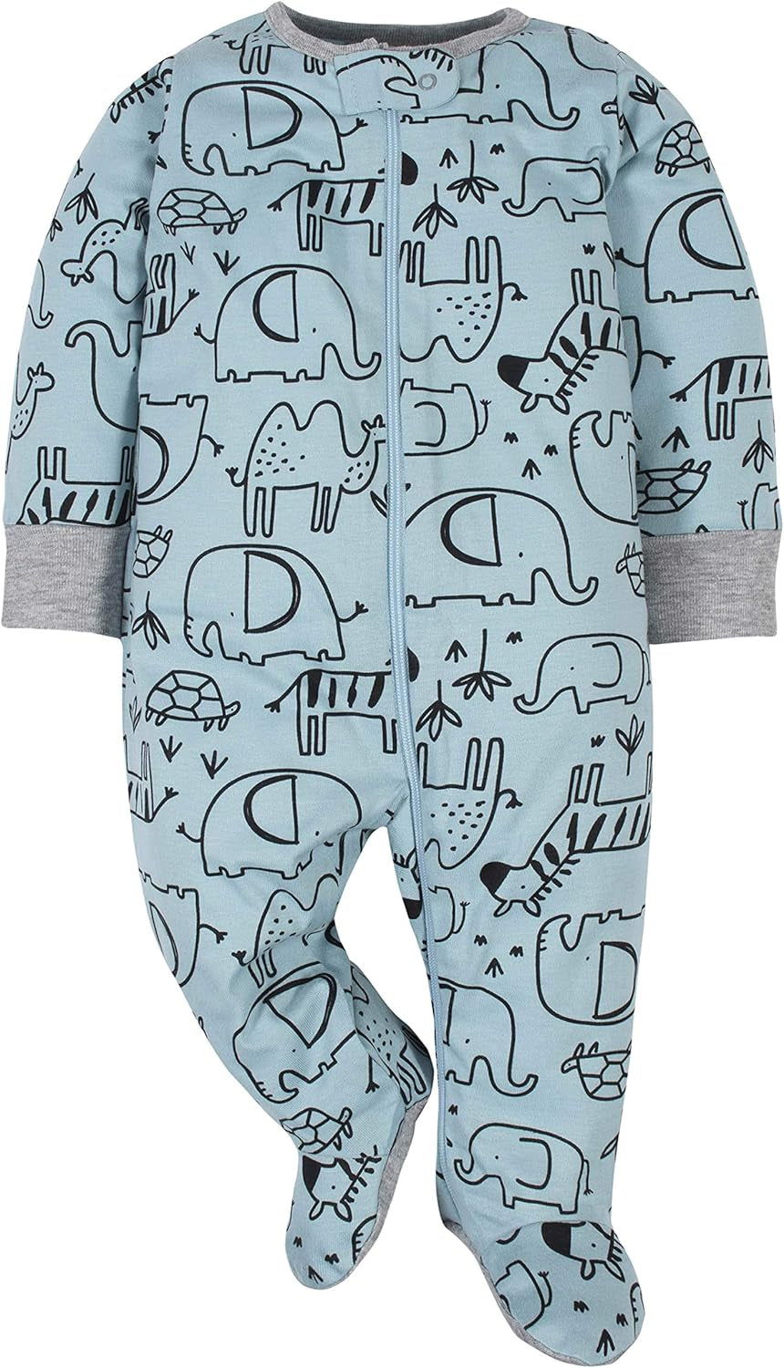 Baby-Boys 4 Pack Sleep 'N Play Footie