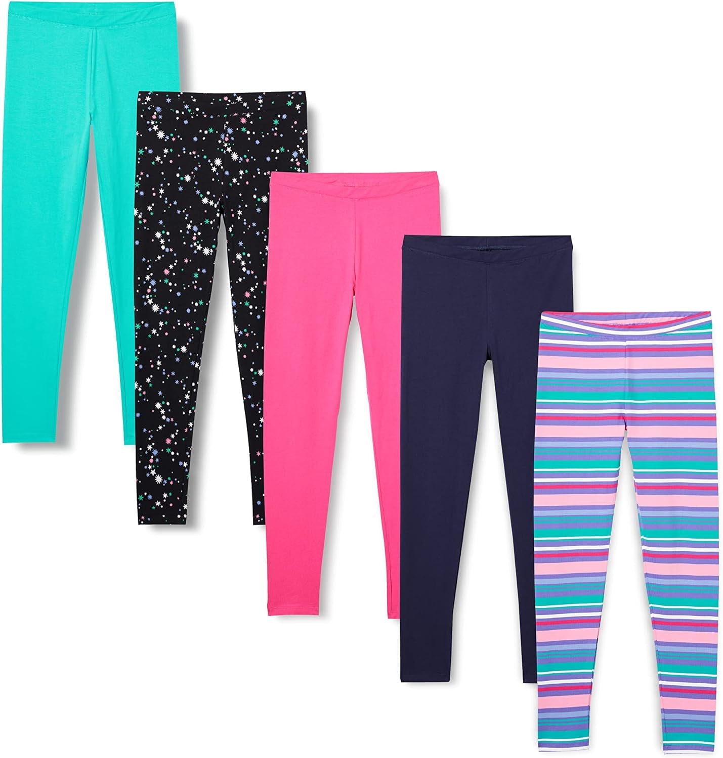 Girls and Toddlers' Leggings, Multipacks