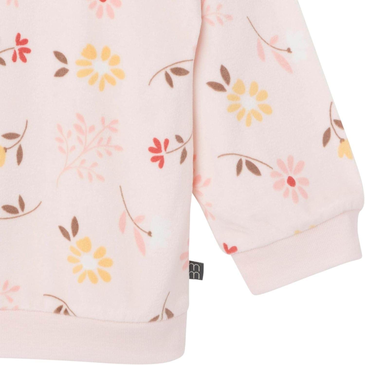 Baby-Girls Toddler Bunny Fleece 2-Piece Sweater & Pant Pajama Set